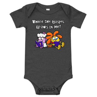 Where The Gospel Grows In Me Onesie