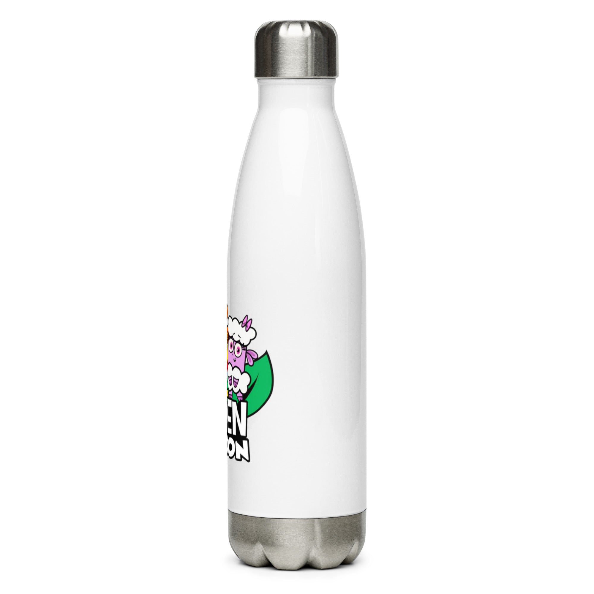 Garden Cartoon Stainless Steel Water Bottle