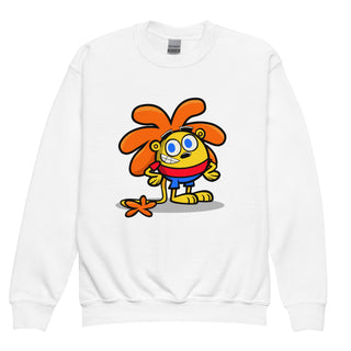 🦁 Lenny the Lion Youth Crewneck Sweatshirt