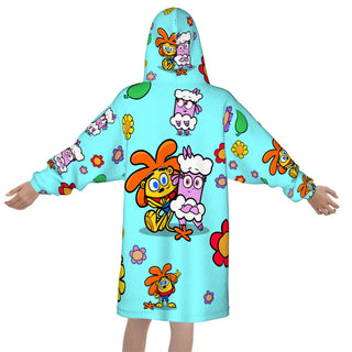 Garden Blanket Hoodie for Kids