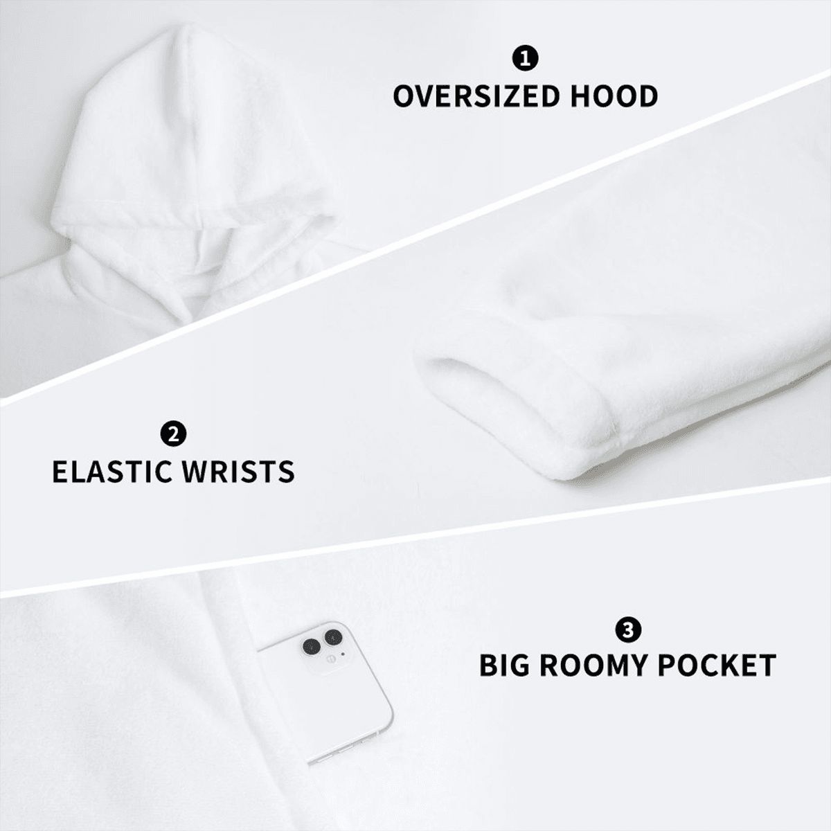 Garden Blanket Hoodie for Kids