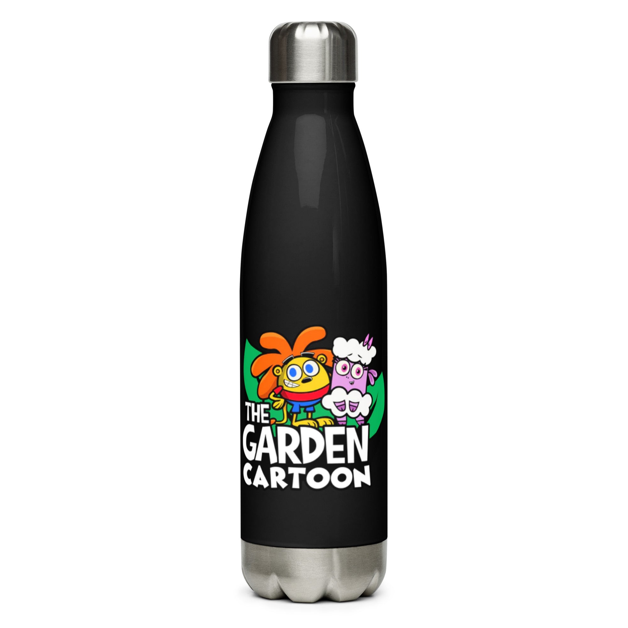 Garden Cartoon Stainless Steel Water Bottle