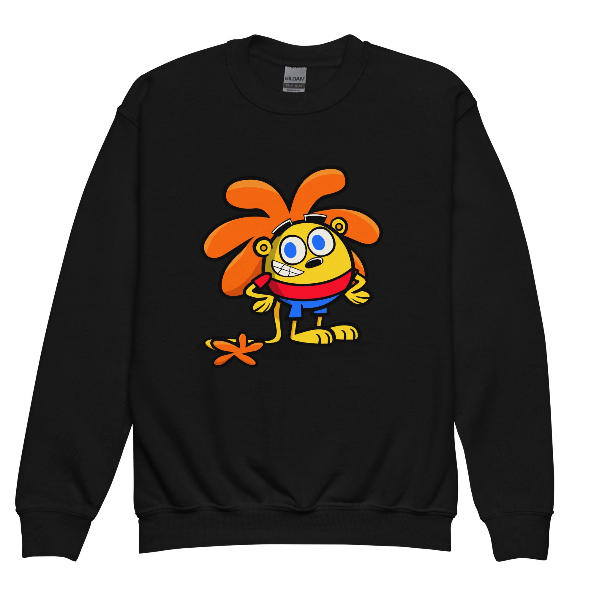 🦁 Lenny the Lion Youth Crewneck Sweatshirt